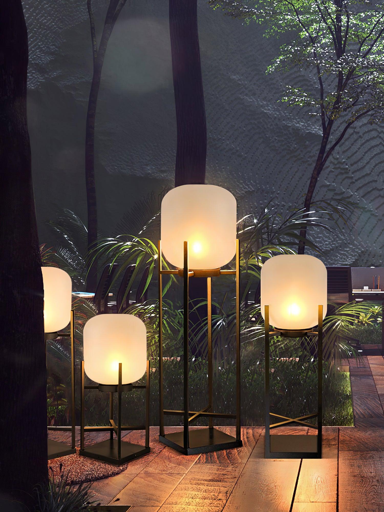 Zonne-energie Vloerlamp Waterdicht - Duurzaam Design Buiten