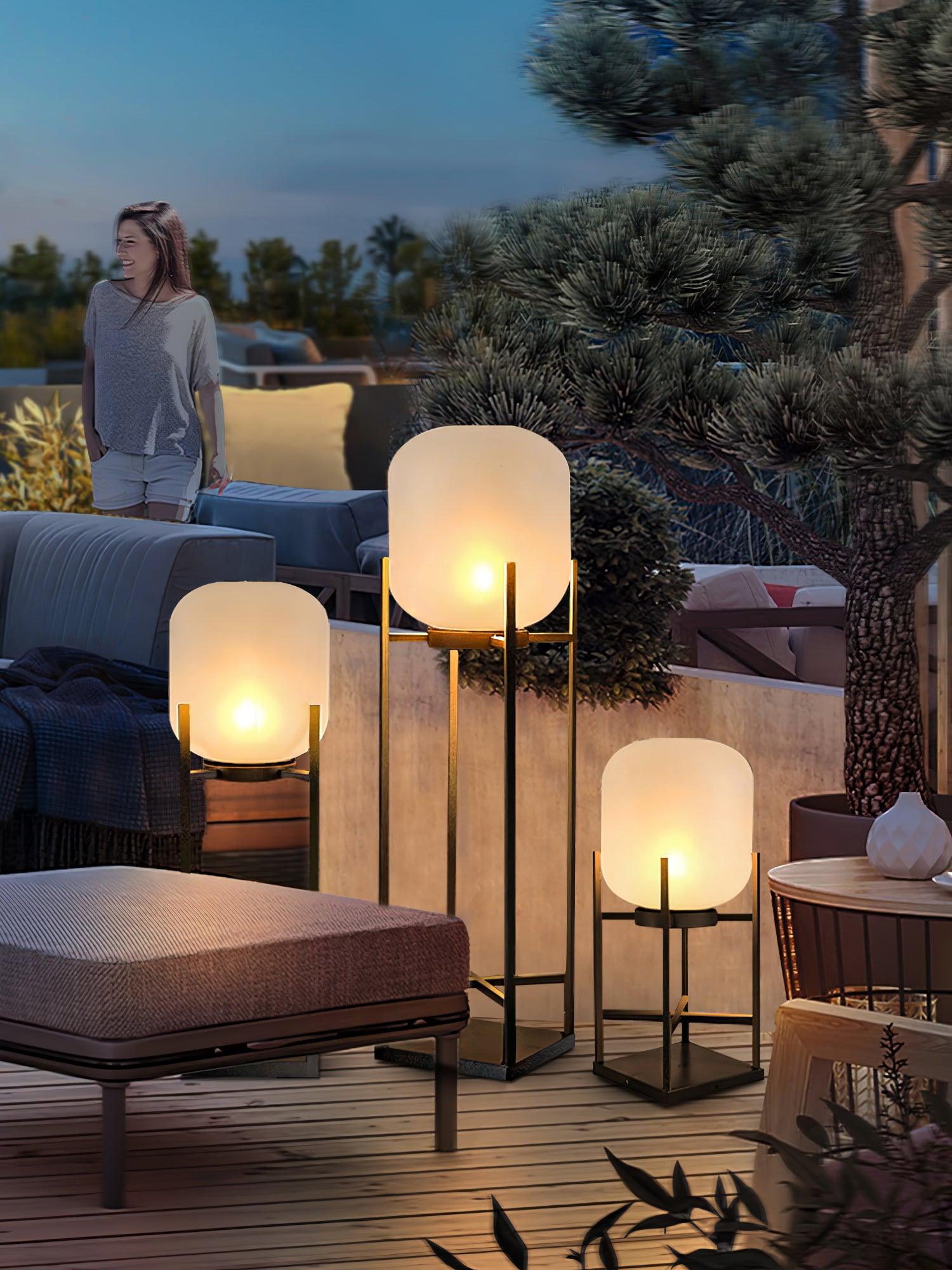 Zonne-energie Vloerlamp Waterdicht - Duurzaam Design Buiten