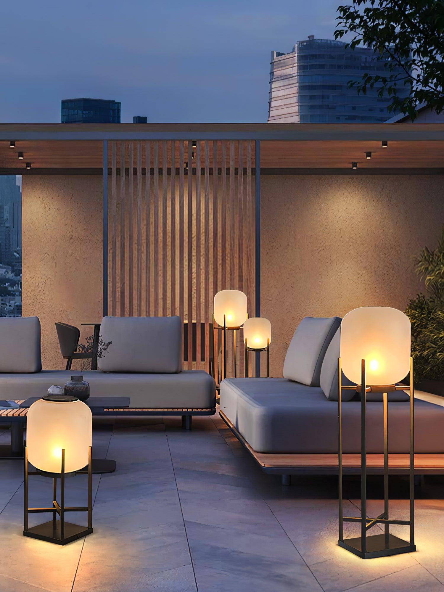 Zonne-energie Vloerlamp Waterdicht - Duurzaam Design Buiten