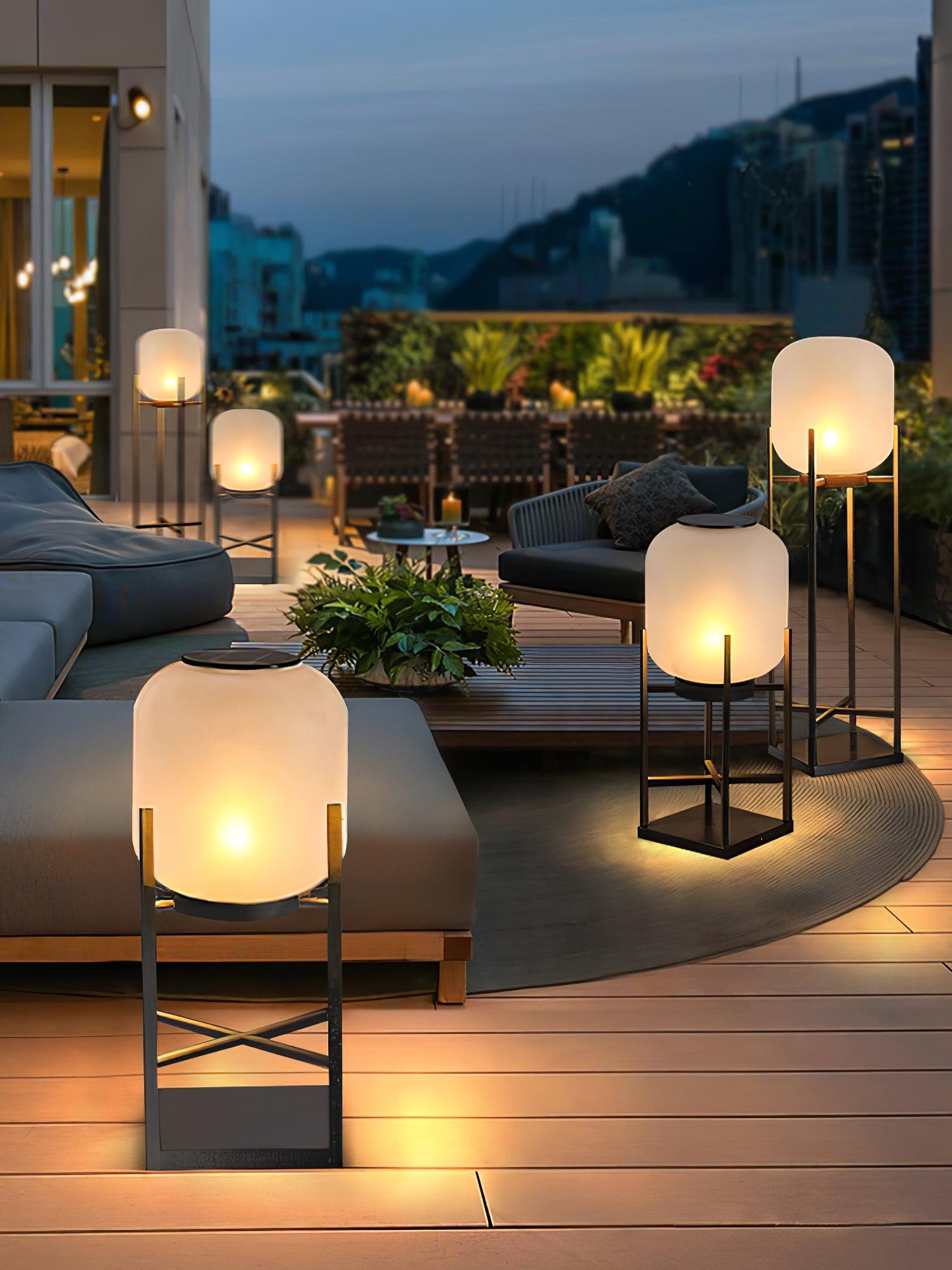 Zonne-energie Vloerlamp Waterdicht - Duurzaam Design Buiten