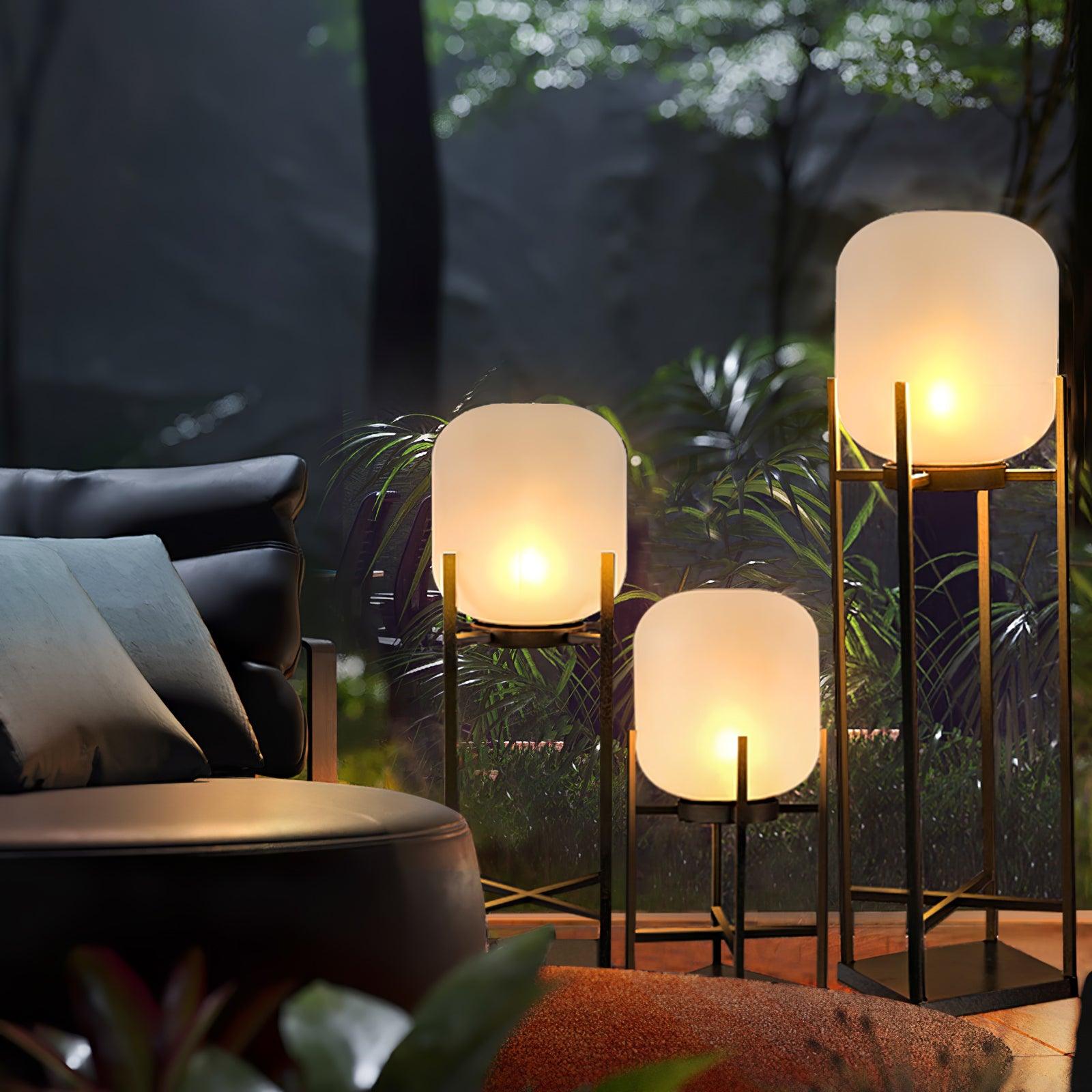 Zonne-energie Vloerlamp Waterdicht - Duurzaam Design Buiten