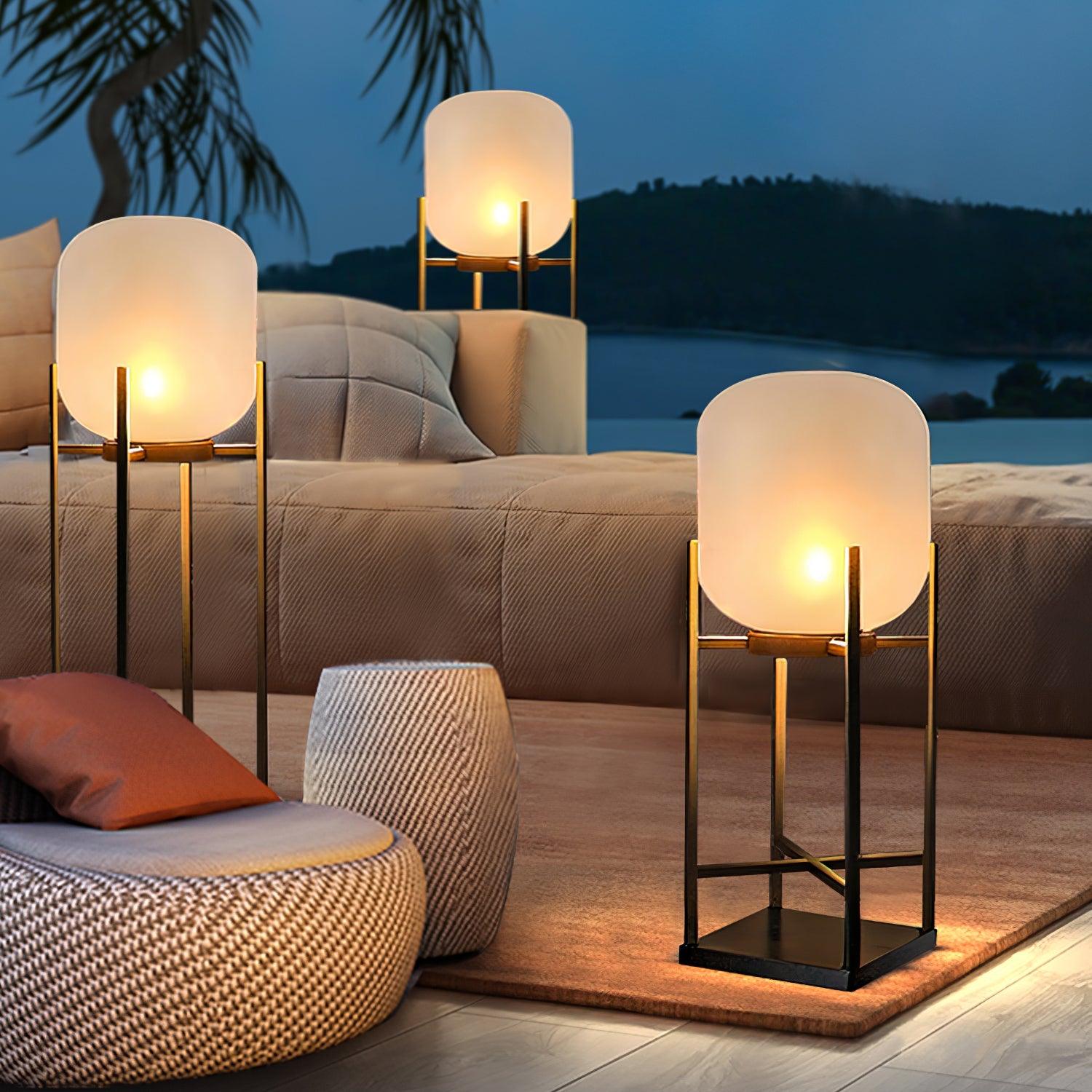 Zonne-energie Vloerlamp Waterdicht - Duurzaam Design Buiten