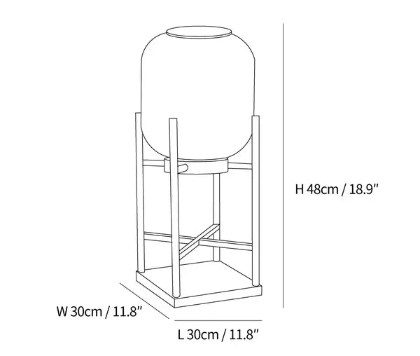Zonne-energie Vloerlamp Waterdicht - Duurzaam Design Buiten