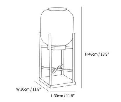 Zonne-energie Vloerlamp Waterdicht - Duurzaam Design Buiten