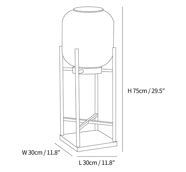 Zonne-energie Vloerlamp Waterdicht - Duurzaam Design Buiten