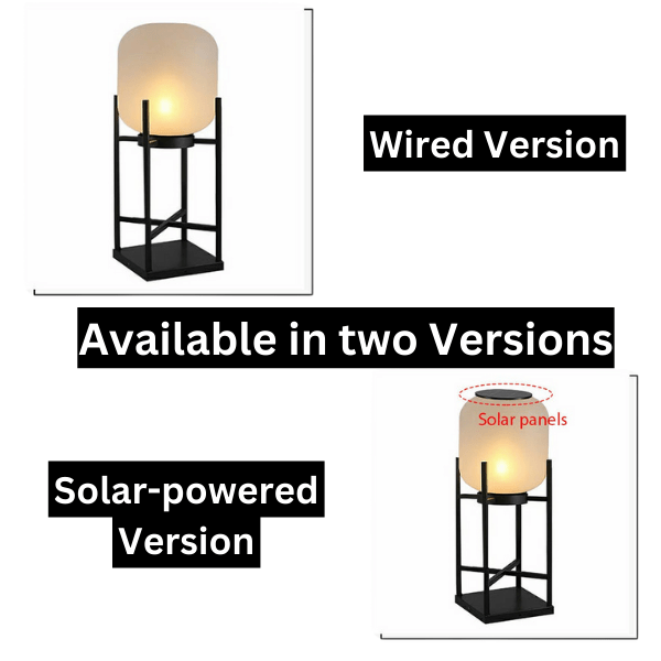 Zonne-energie Vloerlamp Waterdicht - Duurzaam Design Buiten