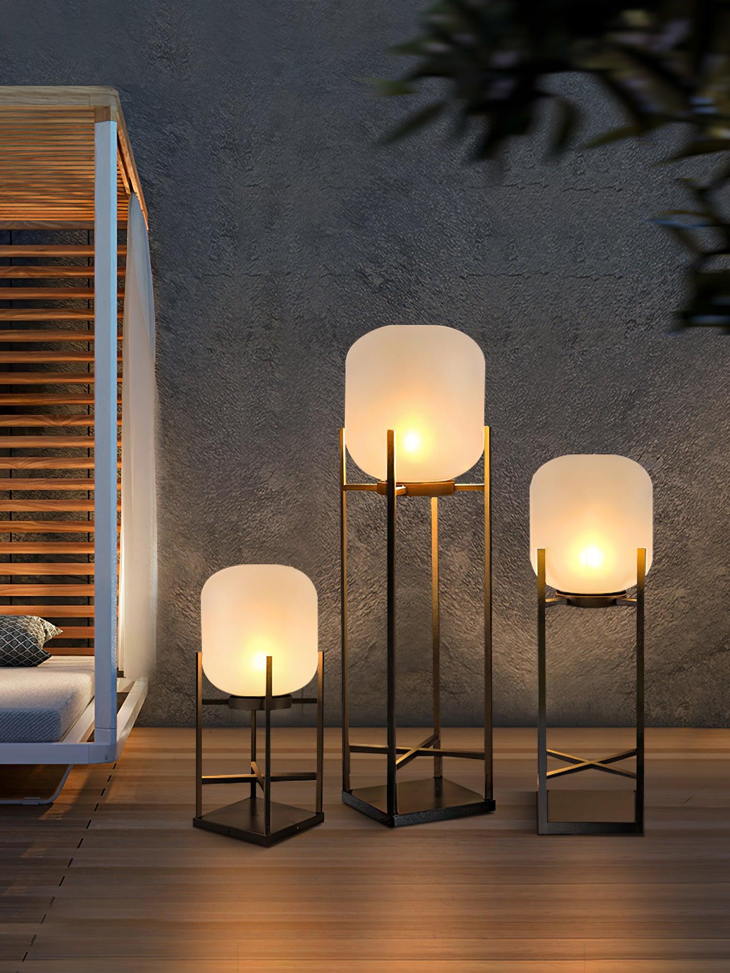 Zonne-energie Vloerlamp Waterdicht - Duurzaam Design Buiten
