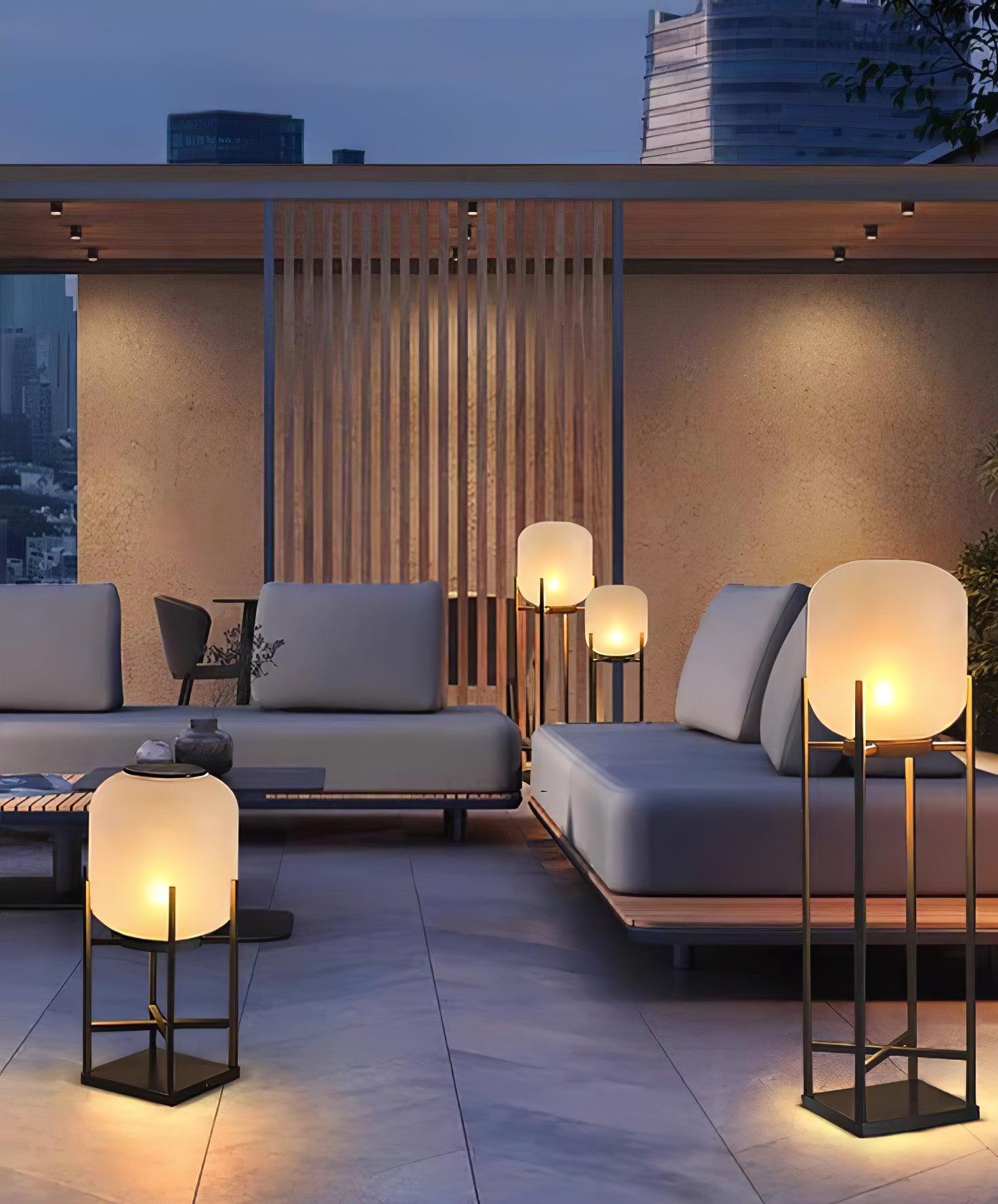 Zonne-energie Vloerlamp Waterdicht - Duurzaam Design Buiten