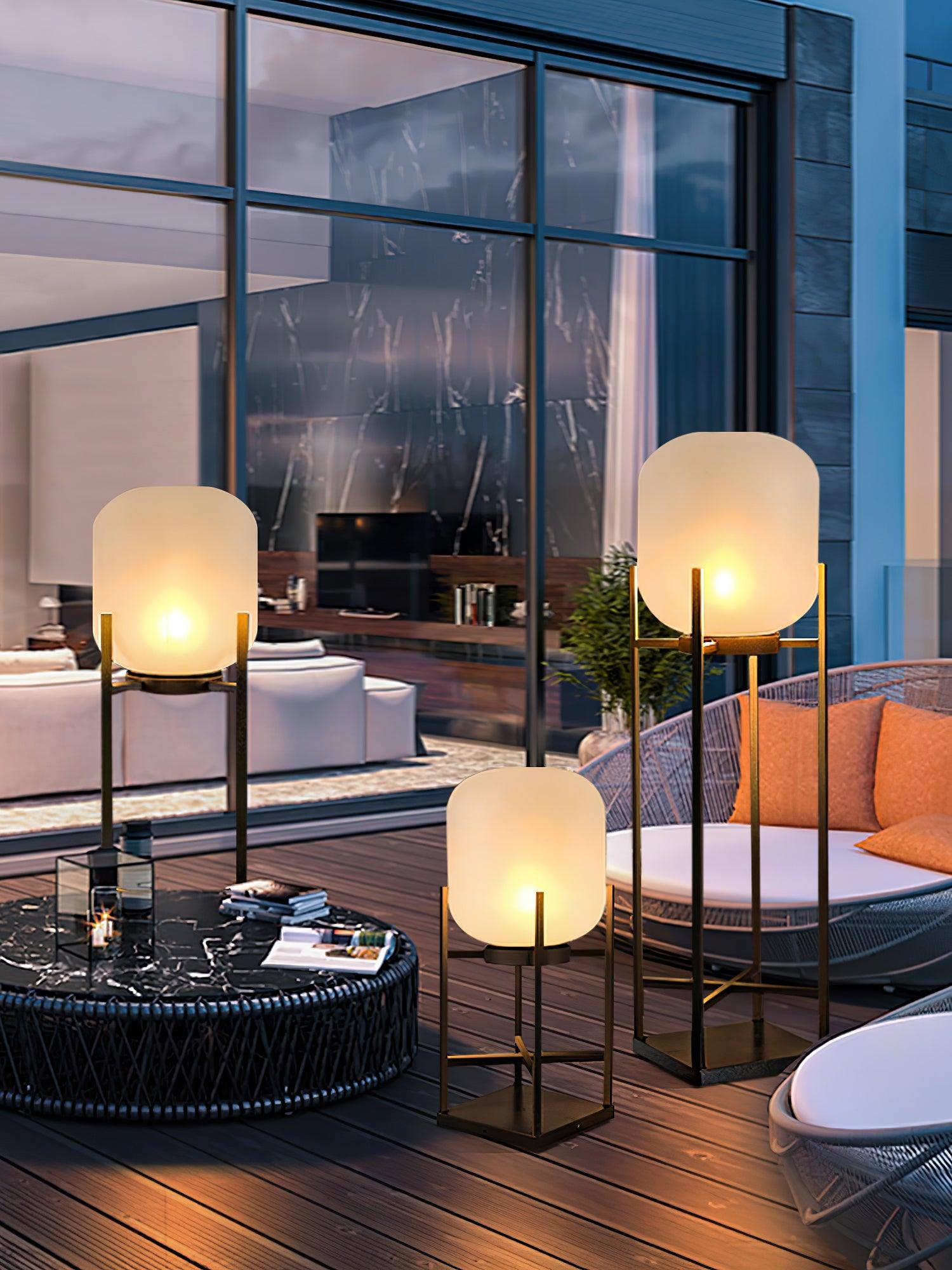 Zonne-energie Vloerlamp Waterdicht - Duurzaam Design Buiten