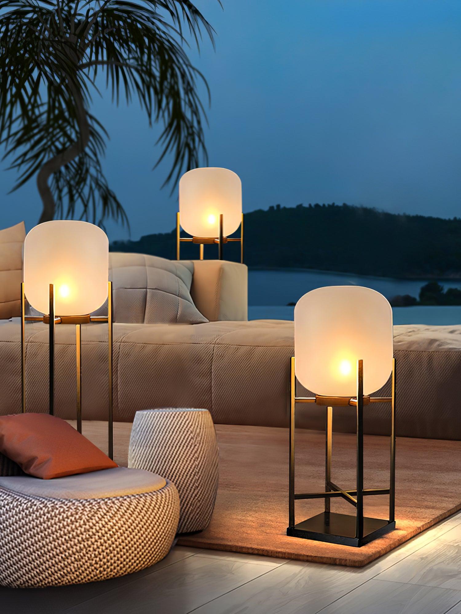 Zonne-energie Vloerlamp Waterdicht - Duurzaam Design Buiten