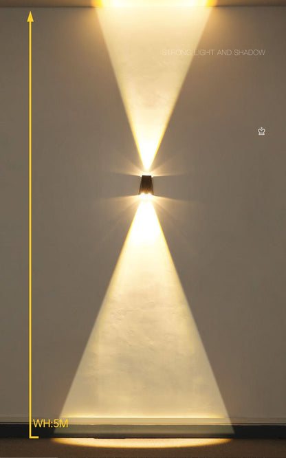 Zonne-energie Wandlamp Waterdicht - Verstelbare Lichtbundel Periwinkle